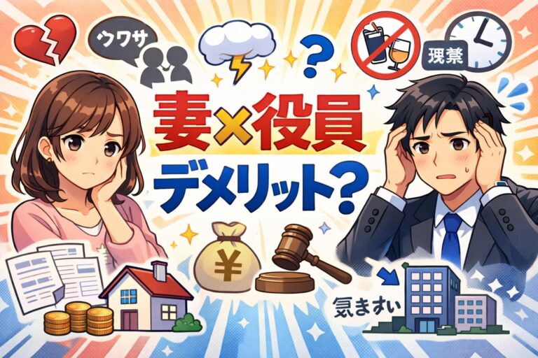 会社設立で妻を役員にするデメリットと注意点！社会保険や税金はどうなる？