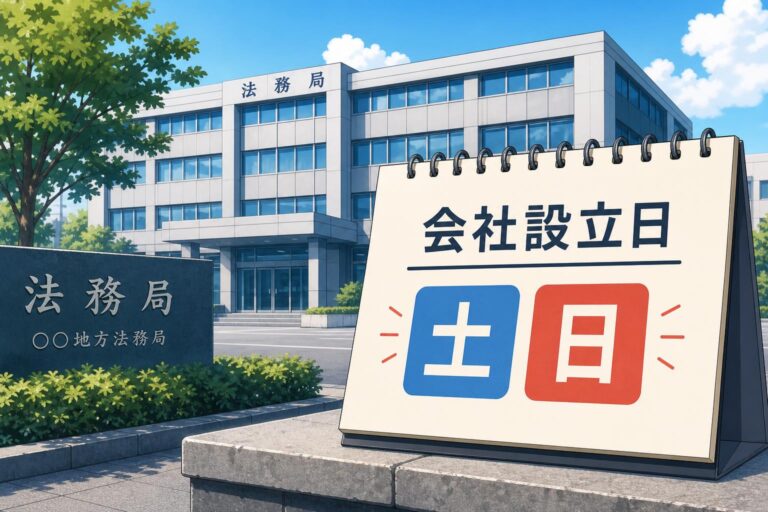 【2026年最新】土日祝日も会社設立日にできる！新特例制度の概要と申請のポイント