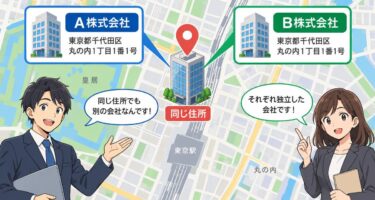 同じ住所で別会社登記はできる？本店所在地を共有する際の手順と注意点